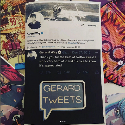 Gerard Tweets