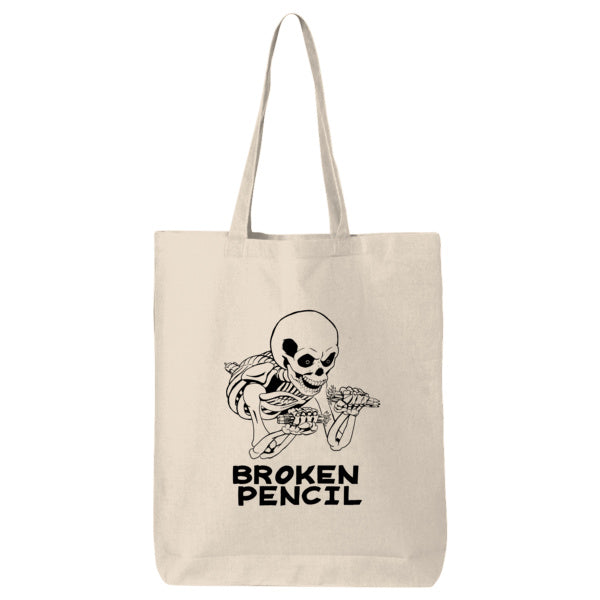 Broken Pencil Tote Bag