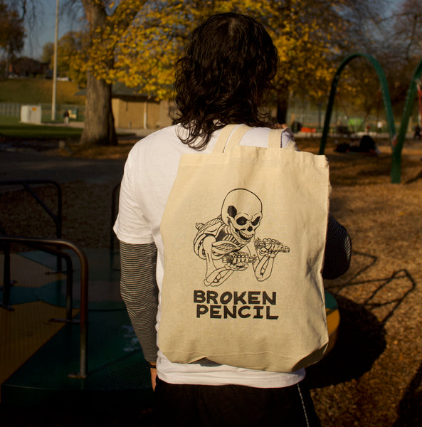 Broken Pencil Tote Bag